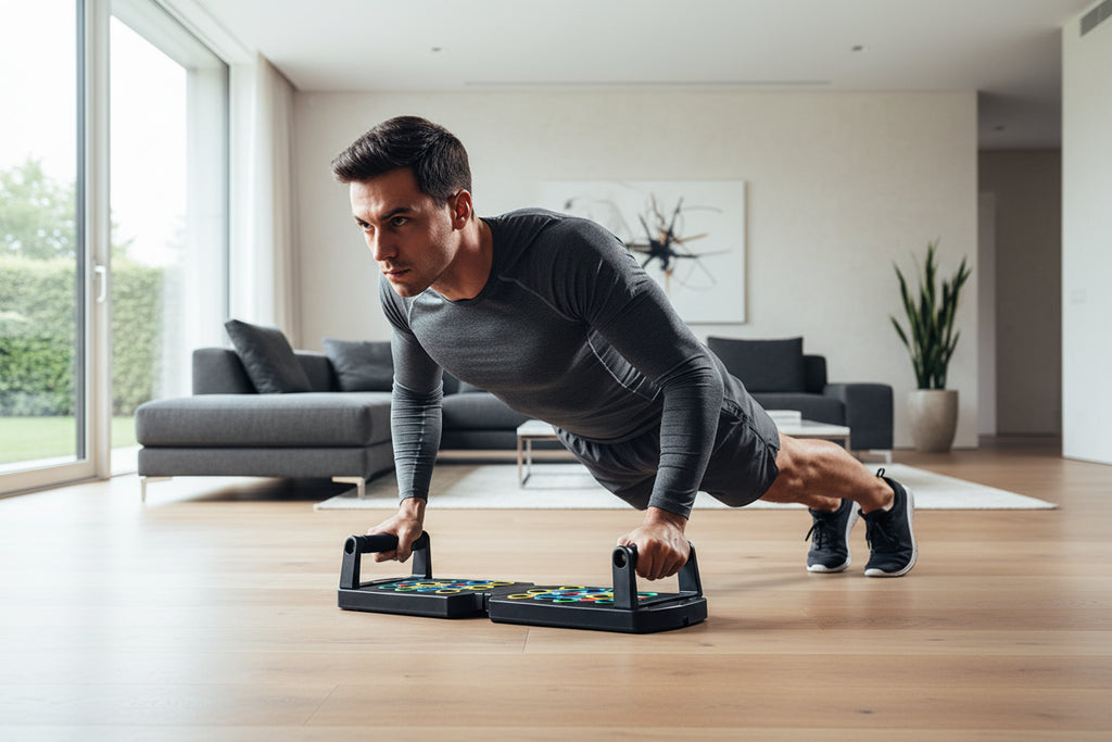Portable Push-Up Training System